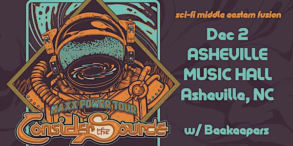 Consider the Source with Beekeepers at Asheville Music Hall