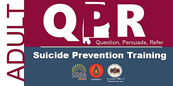 Suicide Prevention QPR Gatekeeper Training (ADULT)