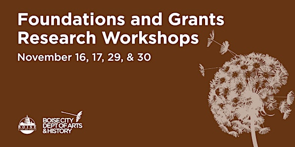 Foundations and Grants Research Workshops