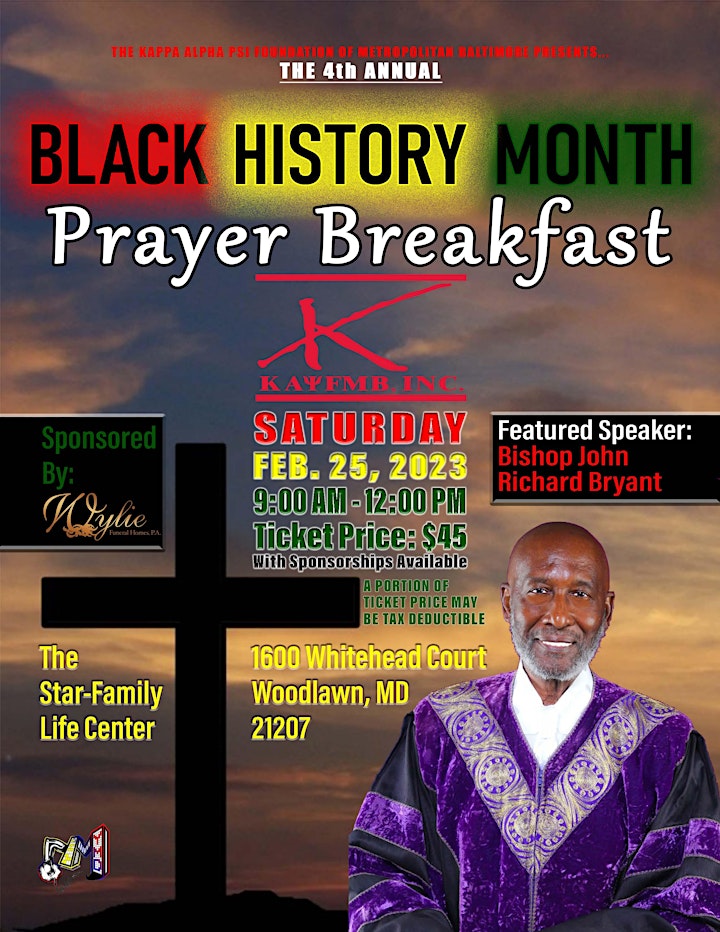 4th Annual Black History Month Prayer Breakfast image
