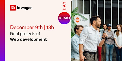 Demo Day Web development | Discover the final projects of our students