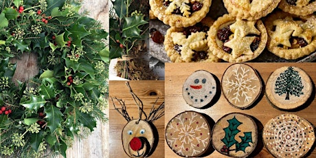 Christmas Crafts Day - Wreath Workshop, Woodland Crafts, Forest School primary image