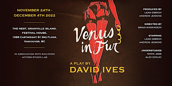 VENUS IN FUR – A Play by David Ives