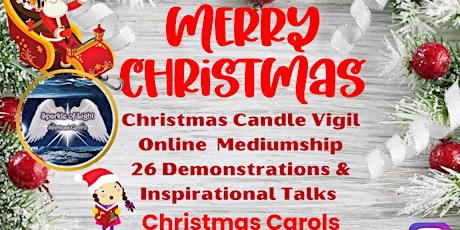 Christmas Candle Vigil Online Psychic-Mediumship Demonstrations & Carols