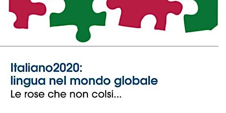 Jornada sobre la lengua italiana en el mundo "Le rose che non colsi"