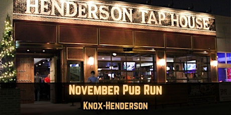 November Pub Run at Henderson Tap House