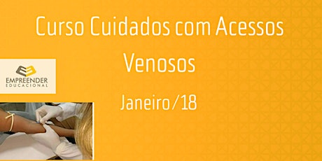 Imagem principal do evento CURSO CUIDADOS COM ACESSOS VENOSOS