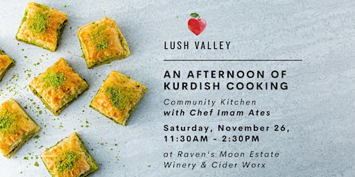 Community Kitchen: Kurdish Cooking with Chef Imam Ates