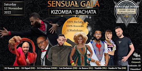 Düsseldorf Sensual Night | 100% Kizomba & 100% Bachata mit Bachata Animatio primary image
