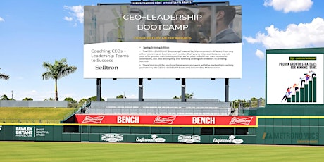 CEO + Leadership Team Bootcamp | Spring Training Edition
