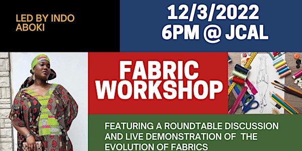 Fabric Workshop with Indo Aboki