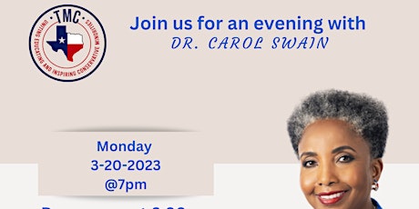 An Evening with Dr. Carol Swain
