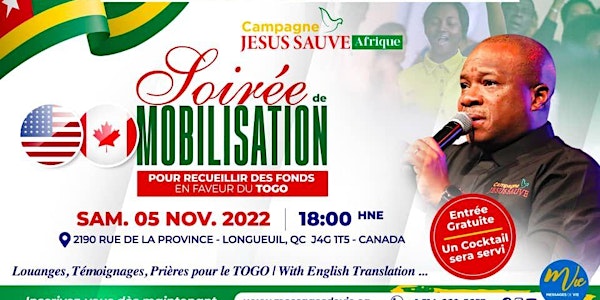 Soirée de mobilisation en faveur du Togo