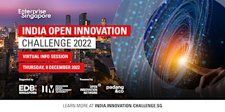 India Open Innovation Challenge 2022: Info Session
