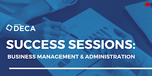 Success Sessions: Business Management and Administration Cluster primary image