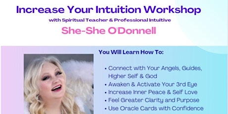 Increase Your Intuition Workshop