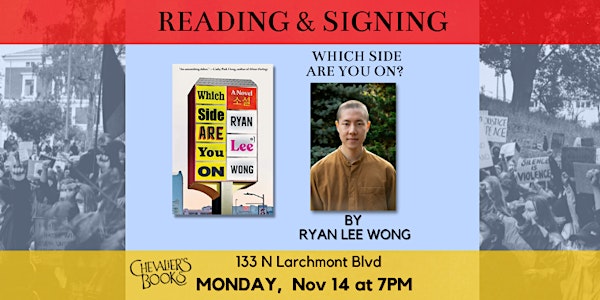 Book Talk! WHICH SIDE ARE YOU ON  by Ryan Lee Wong