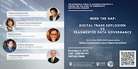 Mind the Gap: Digital Trade Explosion vs Fragmented Data Governance
