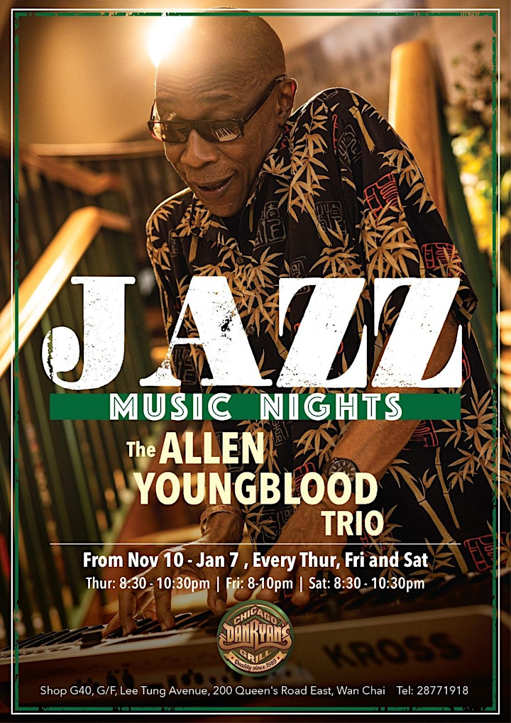 The Allen Youngblood Trio Live Jazz Nights at Dan Ryan's image