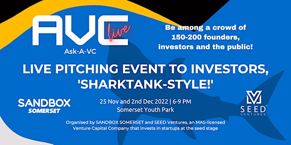 Ask-a-VC: SharkTank Style Pitching Event