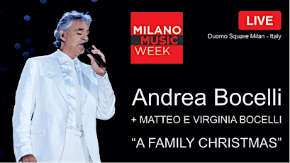 Chasing Special Concerts, Gigs & Performances LIVE - ANDREA BOCELLI