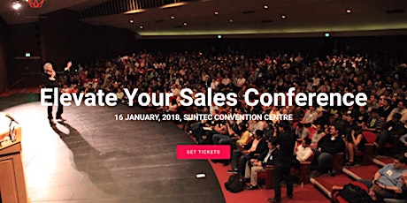 Elevate Your Sales Conference primary image