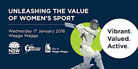 Unleashing the Value of Women's Sport - Wagga Wagga primary image