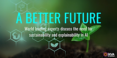 A Better Future - Sustainability & Explainability in AI