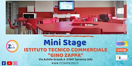 Mini stage  indirizzi AMM.FINANZA E MARKETING   e   TURISMO
