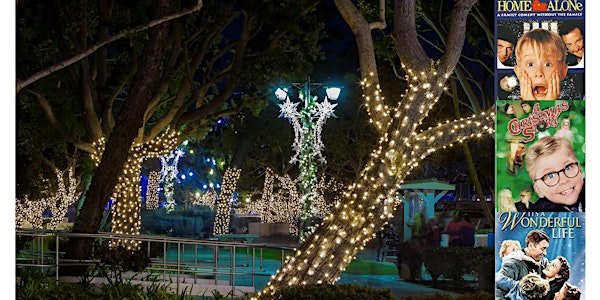MARINA LIGHTS Saturdays! Outdoor Holiday Movies + Giant Snow Globe & more!