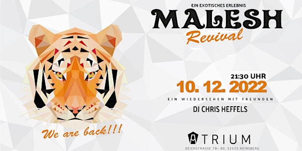 Malesh Revival - We are back!