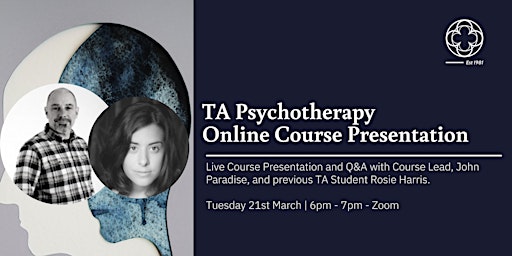 TA Psychotherapy Live Course Presentation and Q&A