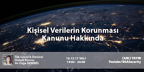Kişisel Verilerin Korunması Kanunu Hakkında - Webinar