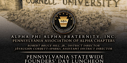 Pennsylvania Association of Alpha Chapters Founders' Day Luncheon