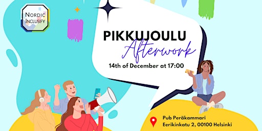 Pikkujoulu with Nordic Inclusify- Afterwork Meetup