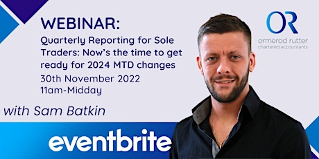 Webinar: Quarterly Reporting for Sole Traders