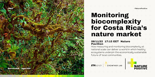 Monitoring biocomplexity for Costa Rica’s nature market