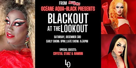Océane Aqua-Black Presents: Blackout at Lookout - 9:00pm Upstairs