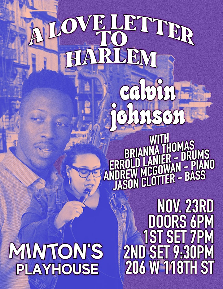 Calvin Johnson: A love letter to Harlem image