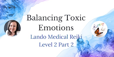 Balancing Toxic Emotions (Lando Medical Reiki Level 2, Part 2)