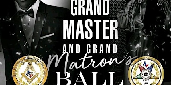 Grand Master and grand Matron Ball Black Tie Affair