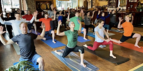 All-Levels Yoga Class at TheBottleHouse Brewery - [Bottoms Up! Yoga & Brew]