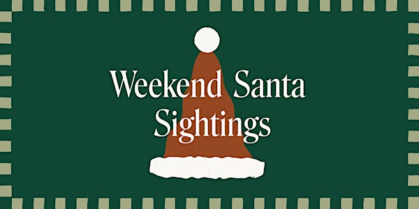 Weekend Santa Sightings at Montgomery Village