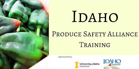 Imagen principal de December 8, 2022 IN PERSON Boise Produce Safety Alliance Training