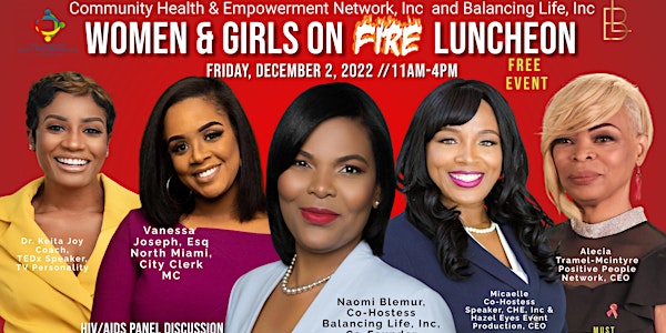 4th Quarter CHE & BL Women and Girls  Luncheon
