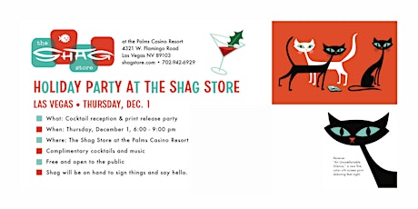 Holiday Party at the Shag Store Las Vegas