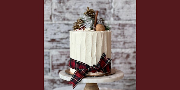 Cake Building & Decorating Class: Holiday Decor Cake