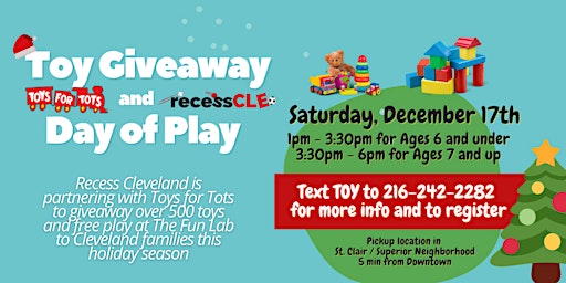 Toy Giveaway and Day of Play