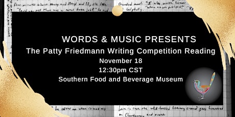 The Patty Friedmann Writing Competition Reading