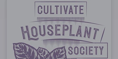 Cultivate Houseplant Society: This month we feature Artist's Night!